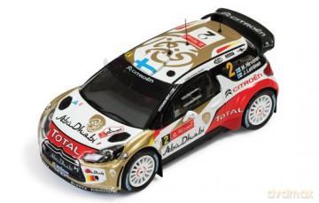 IXO Citroen DS3 WRC #2 J. Lehtinen [MODELARSTWO]