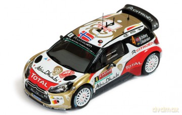 IXO Citroen DS3 WRC #4 J. Andersson [MODELARSTWO]