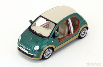 IXO Fiat 500 Castagna EV 2009 (green) [MODELARSTWO]
