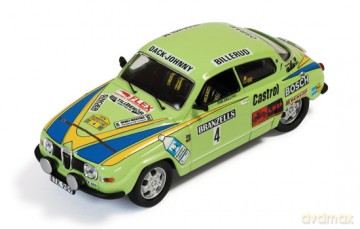 IXO Saab 96 V4 #4 B. CederbergP. Eklund [MODELARSTWO]