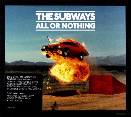 The Subways: All Or Nothing [CD]+[DVD]