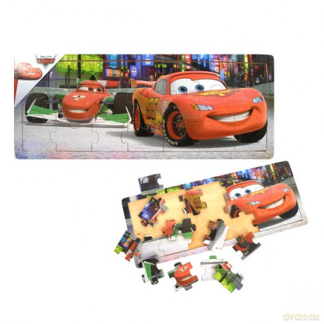 BRIMAREX Układanka drewniana cars