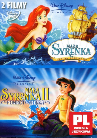 Mała Syrenka / Mała Syrenka 2 (Disney) BOX [2DVD]
