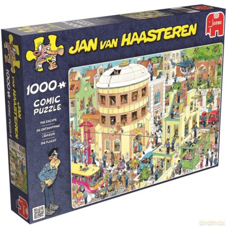 JUMBO 1000 el. Jan.van Haasteren, Ucieczka [PUZZLE]