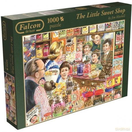 JUMBO 1000 el. Mały słodki sklepik [PUZZLE]
