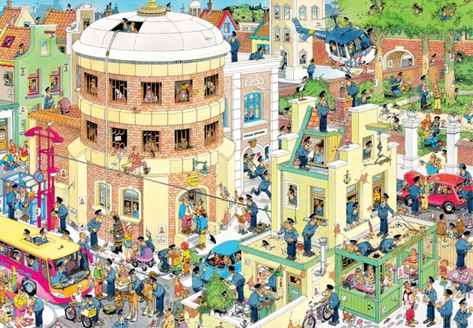 JUMBO 2000 el. Jan van Haasteren Ucieczka [PUZZLE]