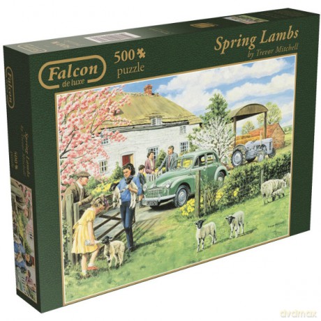 JUMBO 500 el. Wiosna owiec [PUZZLE]