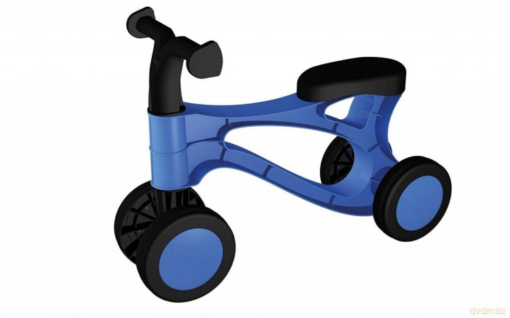 LENA Rowerek niebieskoczarny