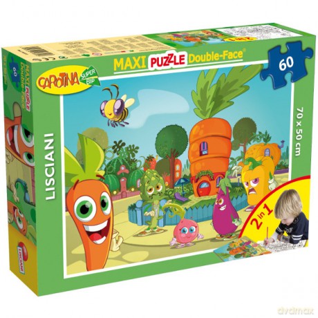LISCIANIGIOCHI 60 el. Maxi Carotina [PUZZLE]