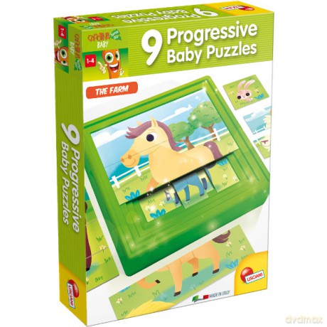 LISCIANIGIOCHI Baby kształty farma [PUZZLE]