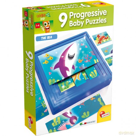 LISCIANIGIOCHI Baby kształty morze [PUZZLE]