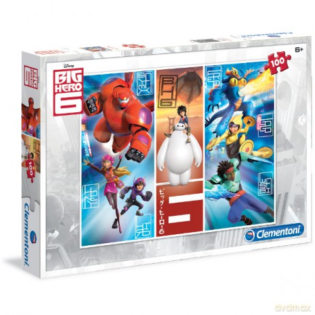 CLEMENTONI 100 el. Big Hero 6 [PUZZLE]