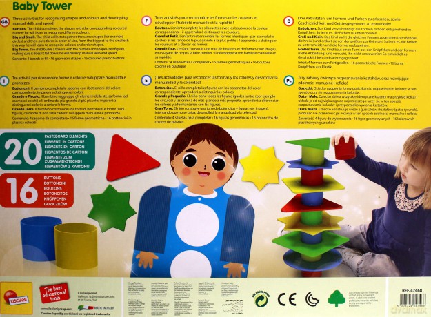 LISCIANIGIOCHI Baby tower