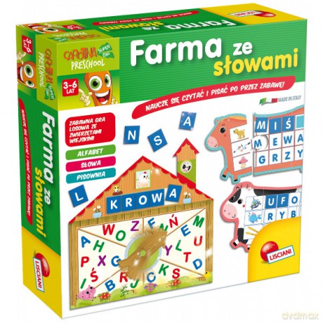 LISCIANIGIOCHI Farma ze słowami [GRA]