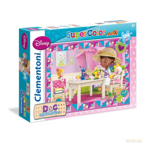 CLEMENTONI 104 el. Maxi Doc McStuffins [PUZZLE]