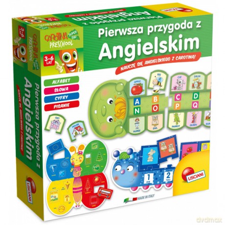 LISCIANIGIOCHI Pierwsza przygoda z angielskim [GRA]