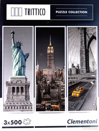 CLEMENTONI 3x500 el. Trittico New York[ PUZZLE]