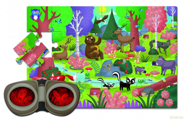 LUDATTICA Sekretne puzzle las [PUZZLE]