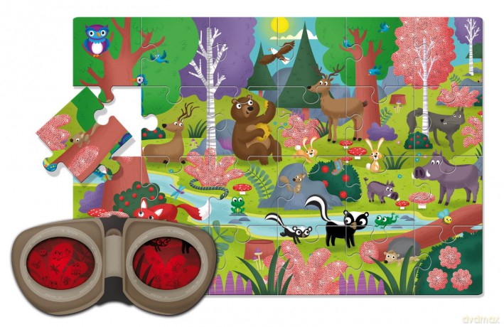 LUDATTICA Sekretne puzzle las [PUZZLE]