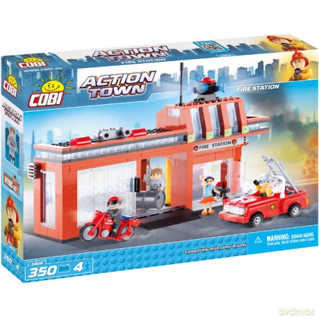 COBI Action Town Depot Straży Pożarnej [KLOCKI]