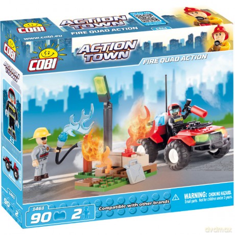 COBI Action Town Fire quad action [KLOCKI]