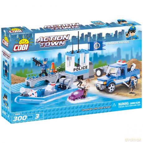 COBI Action Town Jednostka Policji Wodnej [KLOCKI]