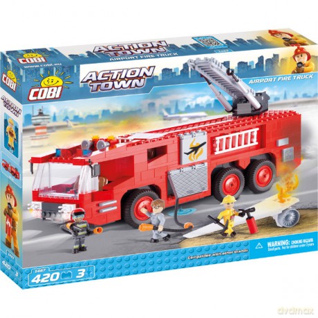 COBI Action Town Lotnisko Fire Truck [KLOCKI]