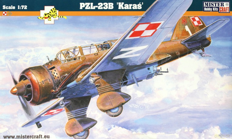 MASTERCRAFT PZL23B Karaś [MODELARSTWO]