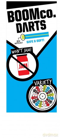 MATTEL BoomCo Magazynek i rzutki [GRA]