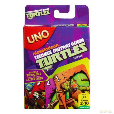MATTEL Uno Żółwie Ninja [KARTY]
