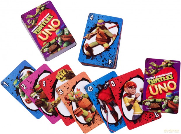 MATTEL Uno Żółwie Ninja [KARTY]