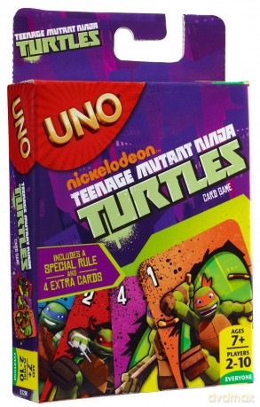MATTEL Uno Żółwie Ninja [KARTY]