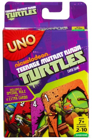 MATTEL Uno Żółwie Ninja [KARTY]