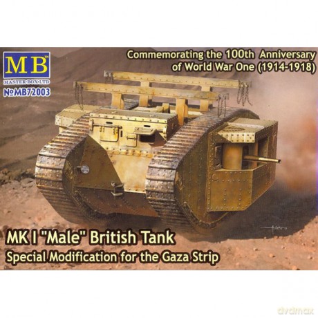 MB MK I Male British Tank Special [MODELARSTWO]