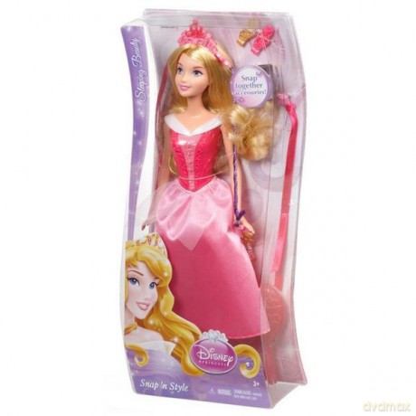 DISNEY Księżniczki bajeczne włosy Aurora
