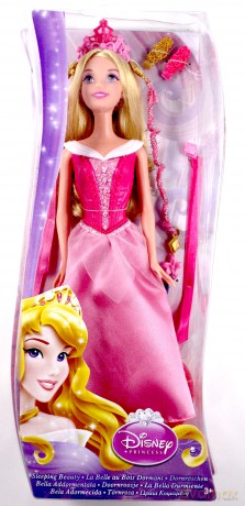 DISNEY Księżniczki bajeczne włosy Aurora
