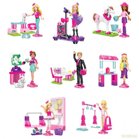 MEGA BLOKS Barbie & Friends asortyment [KLOCKI]
