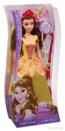 DISNEY Księżniczki bajeczne włosy Bella