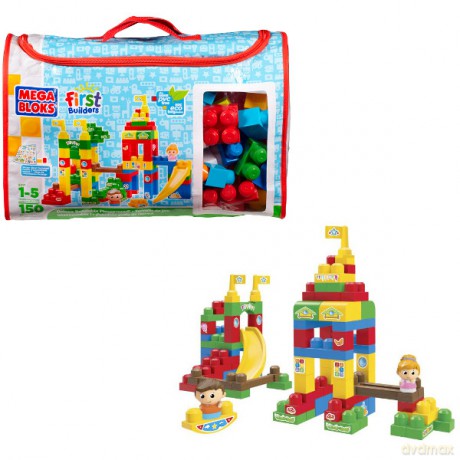 MEGA BLOKS Klocki 150 elementów torba [KLOCKI]
