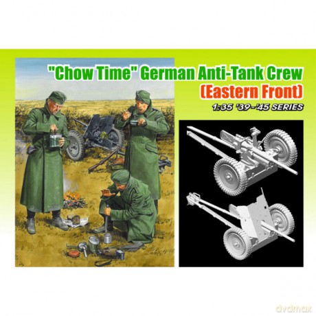 DRAGON Chow Time German AntiTank Crew [MODELARSTWO]