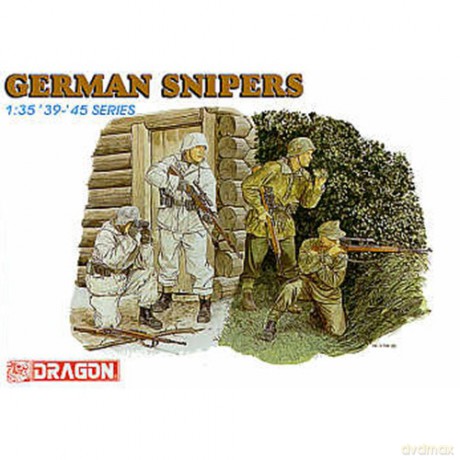 DRAGON Figurki German Snipers [MODELARSTWO]