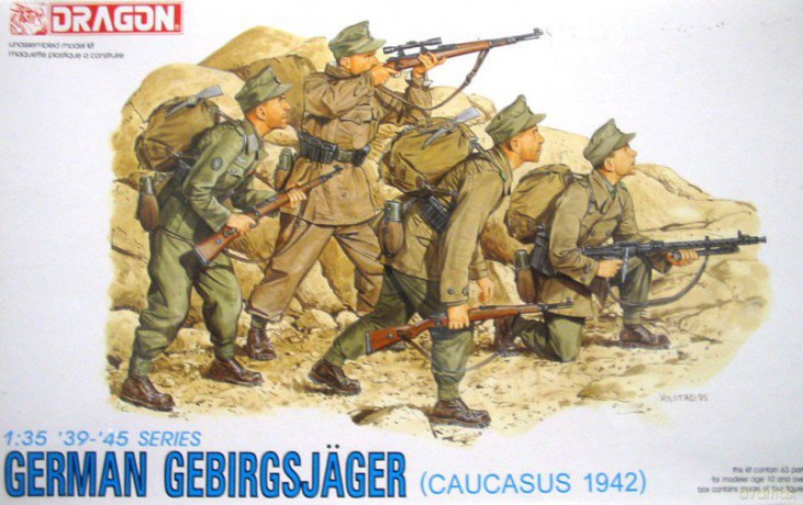 DRAGON German Gebirgsjager Caucasus [MODELARSTWO]