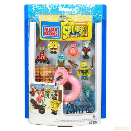 MEGA BLOKS Spongebob Filmowe figurki [KLOCKI]