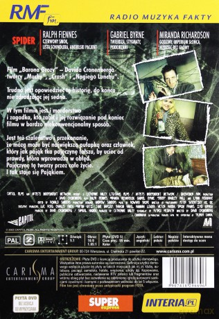 Pająk (2002) [DVD]