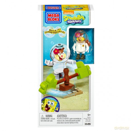 MEGA BLOKS Spongebob Zestaw Sandy [KLOCKI]