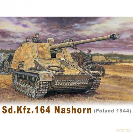 DRAGON Sd. Kfz. 164 Nashorn Poland 1944 [MODELARSTWO]