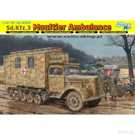 DRAGON Sd..Kfz..3 Maultier Ambulance [MODELARSTWO]