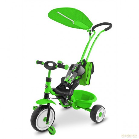 MILLY MALLY Rowerek 3koł.BOBY Delux zie