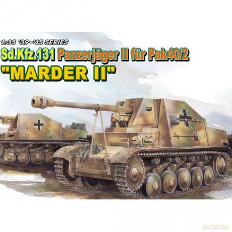 DRAGON Sd.Kfz.131 Panzerjager II [MODELARSTWO]