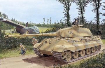 DRAGON Sd.Kfz.182 King Tiger Porsche [MODELARSTWO]
